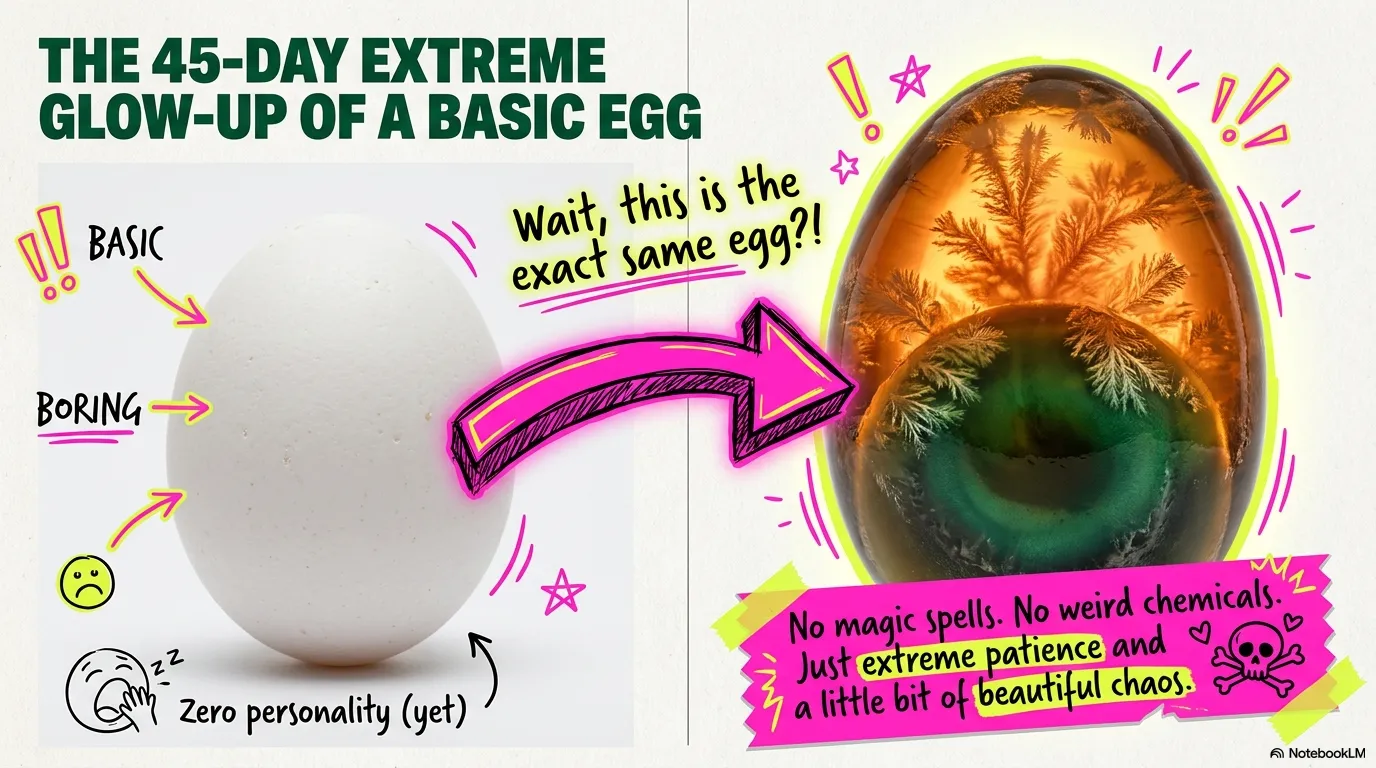 Century egg transformation overview