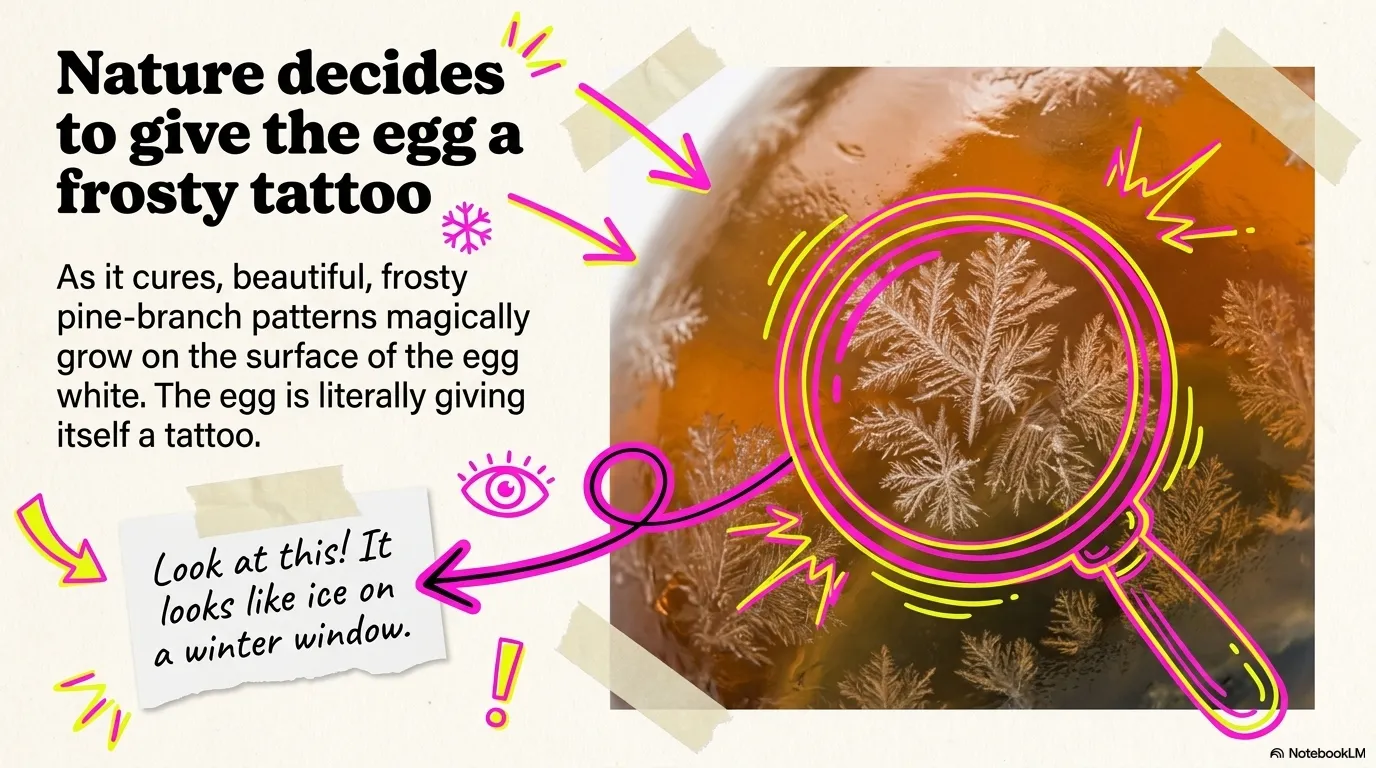 Century egg maturation stage