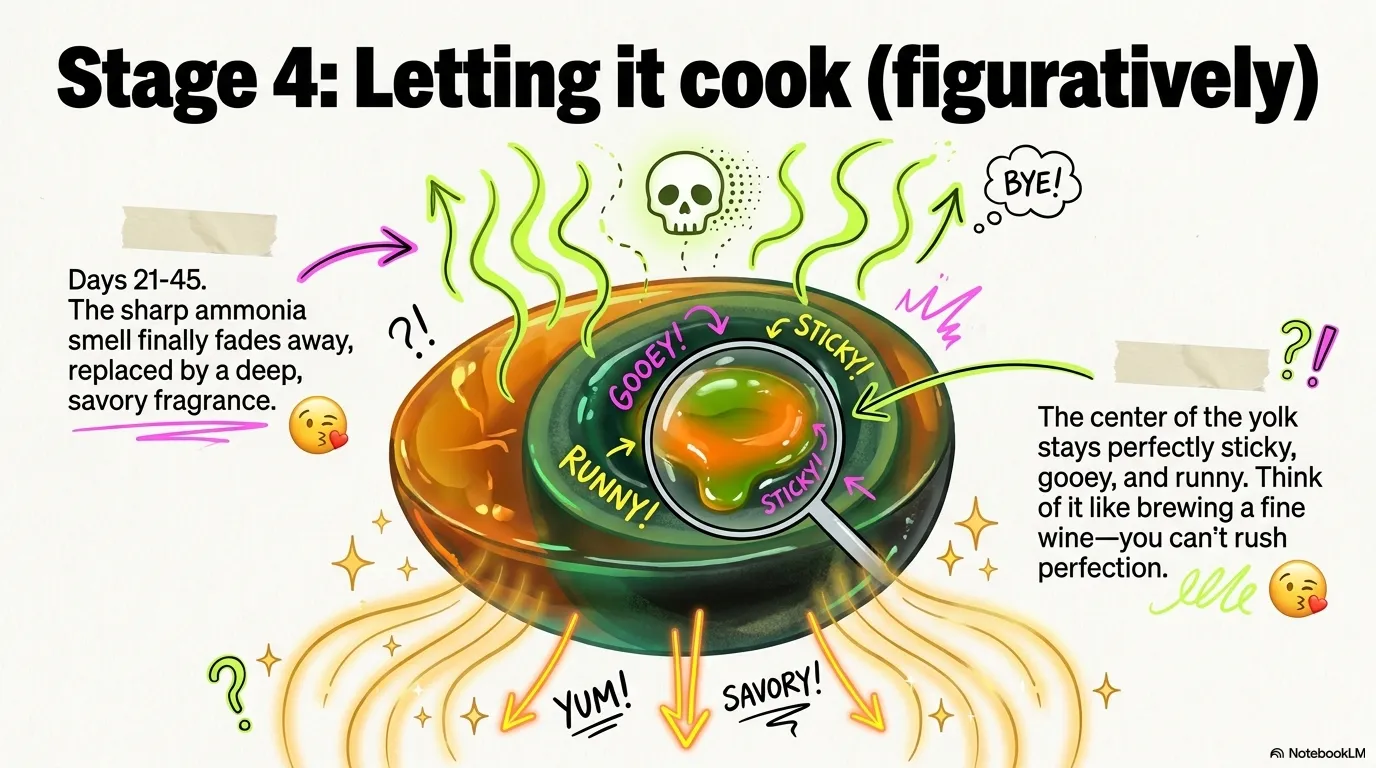 Century egg flavor explanation
