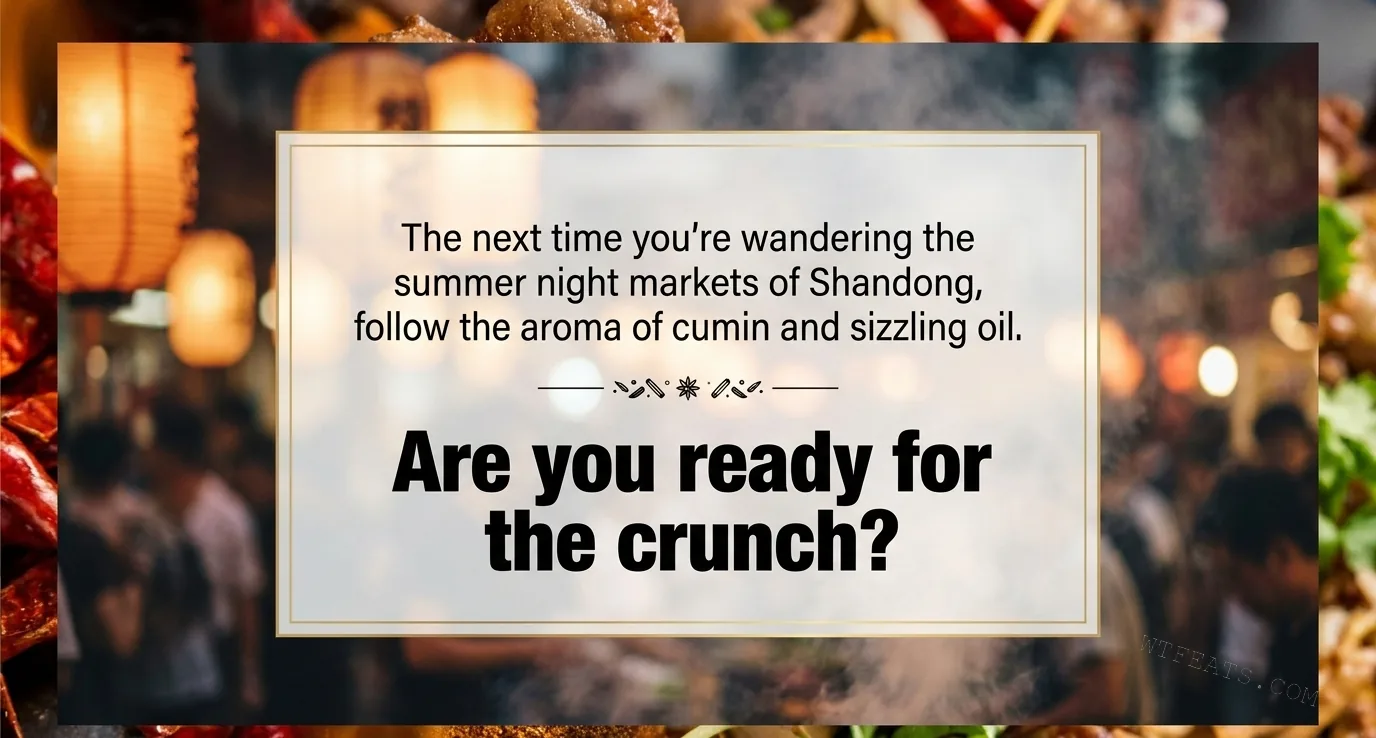 Are you ready for the crunch? A closing invitation to experience Shandong's summer night markets
