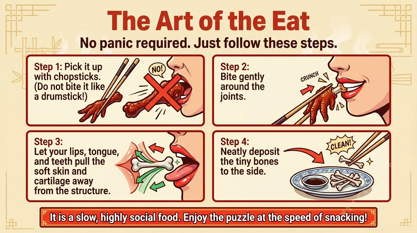 The art of the eat: four steps from chopsticks to clean bones