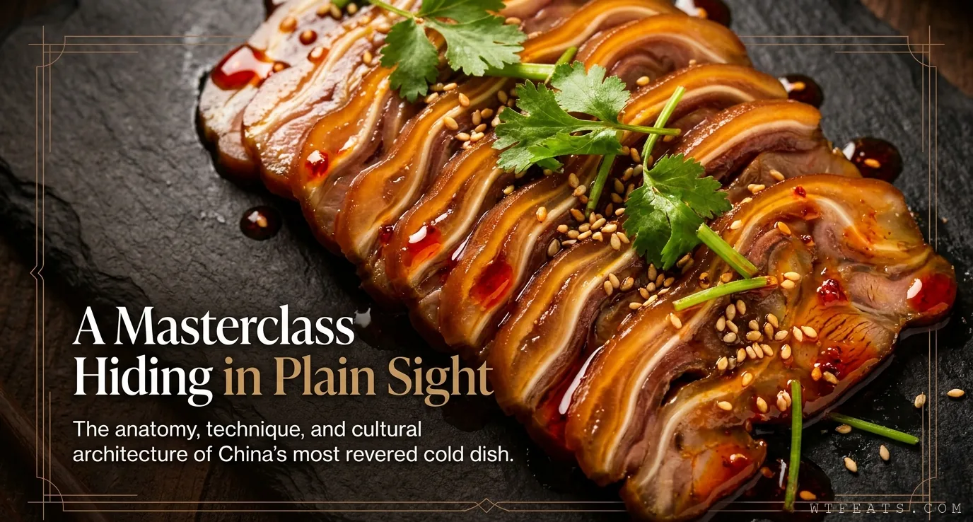 A Masterclass Hiding in Plain Sight: the anatomy, technique, and cultural architecture of China's most revered cold dish