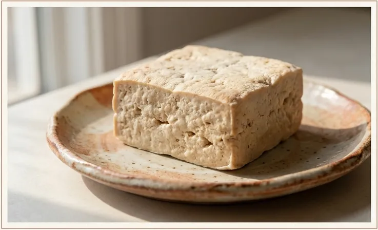 Stinky tofu: golden fried exterior, soft white interior